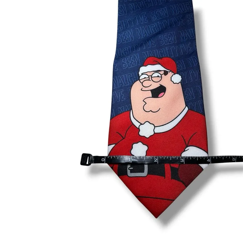 Blue Peter Griffin Christmas Family Guy Tie 56” X 4”